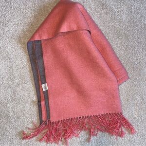 Pretty Persuasions Coral and Charcoal Scarf